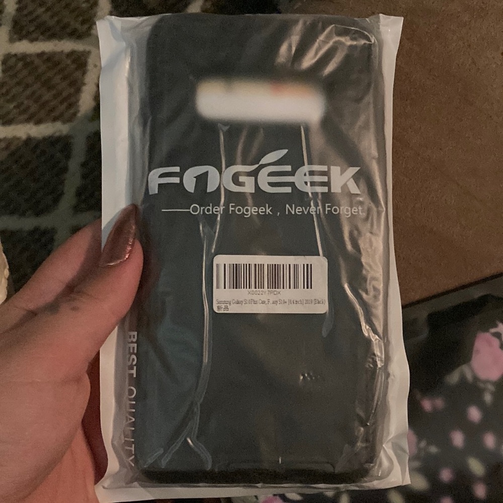 Fogeek black Samsung galaxy 10 plus phone case